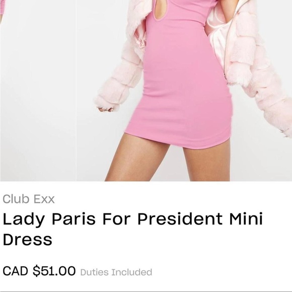 Brand new Dolls Kill pink dress - Picture 3 of 5